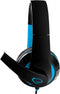 Esperanza EGH300B - Headset - Bedraad 2 m - Blauw Zwart