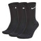 Sportsokken Nike EVERYDAY CUSHIONED SX7664 Zwart Nylon (3 pcs) Maat