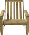 vidaXL - Tuinstoel - Adirondack - 75x77x77 - cm - geïmpregneerd - hout