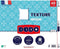 DODO - TEXTURE Kussen - 60 x 60 cm - 100% polyester VOLUPT'AIR - Wit