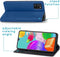 iMoshion Hoesje Geschikt voor Samsung Galaxy A41 Hoesje Met Pasjeshouder - iMoshion Slim Folio Bookcase - Donkerblauw