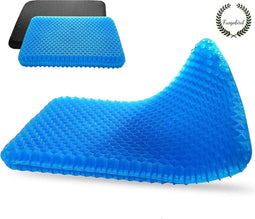 Fuegobird Gelkussen - Ergonomisch Zitkussen - Dubbellaagse Honingraatstructuur - Antislip