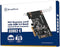 Silverstone ECU02-E - PCI-e 3.0 x2 interface kaart - 1x 20-pins USB 3.2 Gen 2 intern
