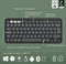 Logitech Pebble 2 Combo - Draadloos Toetsenbord en Muis - 3 apparaten koppelen - Azerty FR Grafiet
