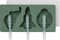 Nuuroo Elin IJslolly Vormpjes Dusty Green