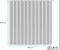 Loti Living Douchegordijn - Waterdicht - Anti Schimmel - Grijs Patroon - 180x200 cm