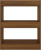 vidaXL - Boekenkast/kamerscherm - 60x30x72 - cm - bruin - eikenkleur
