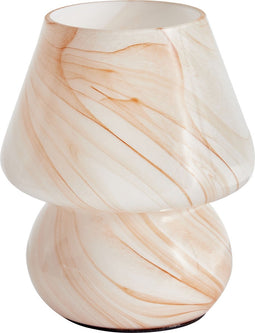 LOBO - Tafellamp - Beige - Glas