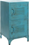 Lockerkast Blauw - Locker Met 2 Deuren - Lockerkast metaal