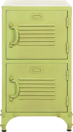 Lockerkast Groen - Locker Met 2 Deuren - Lockerkast metaal