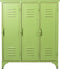 Lockerkast Groen - Locker Met 3 Deuren - Lockerkast metaal