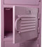 Lockerkast Roze - Locker Met 4 Deuren - Lockerkast metaal
