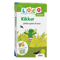 Loco bambino Kikker. Pakket spelen & Leren. 3+