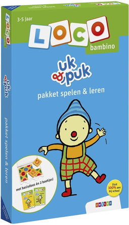 Loco Bambino Uk en Puk pakket spelen en leren. 3+