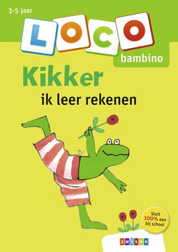 Loco Loco bambino. Kikker, ik leer rekenen. 3+