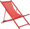 LOCRI II - Strandstoel - Rood/Rood - Polyester