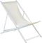 LOCRI II - Strandstoel - Wit/Beige - Polyester
