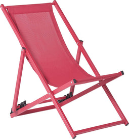 LOCRI - Strandstoel - Rood - Polyester