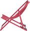 LOCRI - Strandstoel - Rood - Polyester