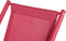LOCRI - Strandstoel - Rood - Polyester
