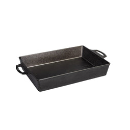 Lodge Rectangular cast iron roasting pan