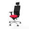 Bureaustoel met hoofdsteun Piqueras y Crespo 2D026G1 Rood