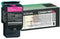 Lexmark C54x X54x - Toner - 2.000 pagina's - Magenta
