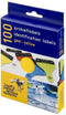 Loeff's Archiefbeugels archieflabels Geel 100 stuks FSC