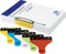 Loeff's Archiefbeugels archieflabels Rood 100 stuks FSC