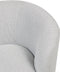 LOEN - Fauteuil - Wit/Zwart - Polyester
