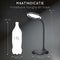 Loeplamp met LED Verlichting Oplaadbaar- Tafel Loeplamp - Zwart - Diamond Painting Accesoire - 3 tot 5 uur Batterij - Borduurlamp - Bureaulamp - Vergrootglas: 5X - 28LED - 46CM
