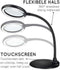 Loeplamp met LED Verlichting - Tafel Loeplamp - Zwart - Diamond Painting Accesoire - Borduren - Bureaulamp - Vergrootglas: 5X - 28LED - 46CM