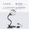 Loeplamp vergrootglas - Loeplamp met LED verlichting - Voor Kinderen/Volwassenen/Senioren/Lezen/Tekenen/Hobby met Tafelklem - Vergrootglas met verlichting Earkings