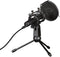 Trust GXT 241 Velica - USB Microfoon - Cardioïde met Popfilter en Statief
