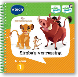 VTech MagiBook Activiteitenboek De Leeuwenkoning - Simba's Verassing - Educatief Speelgoed - Niveau 1 - 2 tot 5 Jaar