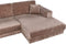 LOFOTEN - Hoekbank 3-zits - Lichtbruin - Linkszijdig - Corduroy
