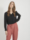 VILA VILUCY LS SHIRT - Doorknoop blouse - V-hals - XS