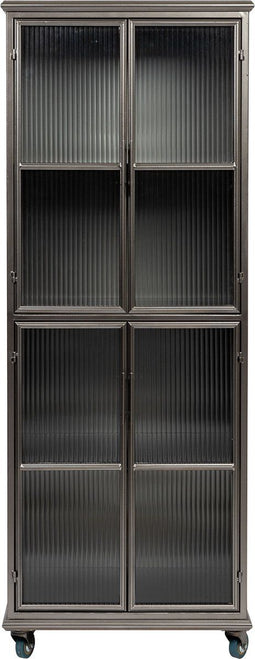 Housecraft Living Jiro Kast op wieltjes Middel Hout/ Metaal Zwart