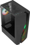 Aerocool Wave - Midi Tower PC - 4x 120mm RGB fans - Zwart