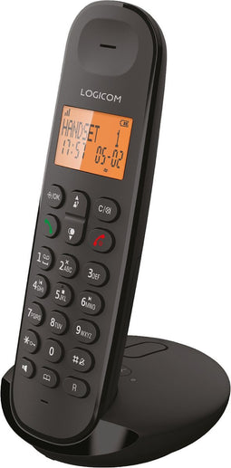 Logicom - ILOA 155T - Huistelefoon Draadloos - Met Antwoordapparaat - 1 Handset - Met Speaker - Dect-telefoon - Zwart