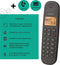 Logicom - ILOA 155T - Huistelefoon Draadloos - Met Antwoordapparaat - 1 Handset - Met Speaker - Dect-telefoon - Zwart