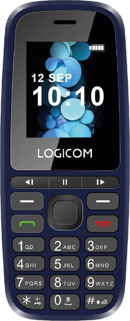 Logicom - Posh 402 - Gsm - 4G - 128MB - Zaklamp - Feature Phone - Blauw