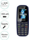 Logicom - Posh 402 - Gsm - 4G - 128MB - Zaklamp - Feature Phone - Blauw