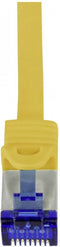 LogiLink C6A107S RJ45 CAT 6A S/FTP 15.00 m Geel 1 stuk(s)