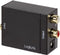 LogiLink CA0100 Toslink / Cinch Audio Adapter Zwart