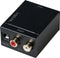 LogiLink CA0100 Toslink / Cinch Audio Adapter Zwart