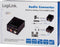 LogiLink CA0101 Toslink / Cinch / Jackplug Audio Adapter Zwart