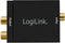 LogiLink CA0102 Toslink / Cinch Audio Adapter Zwart