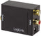LogiLink CA0102 Toslink / Cinch Audio Adapter Zwart
