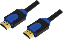 LogiLink CHB1110 HDMI-kabel HDMI Aansluitkabel HDMI-A-stekker, HDMI-A-stekker 10.00 m Zwart 4K UHD